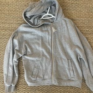 UGG full zip cropped sweatshirt